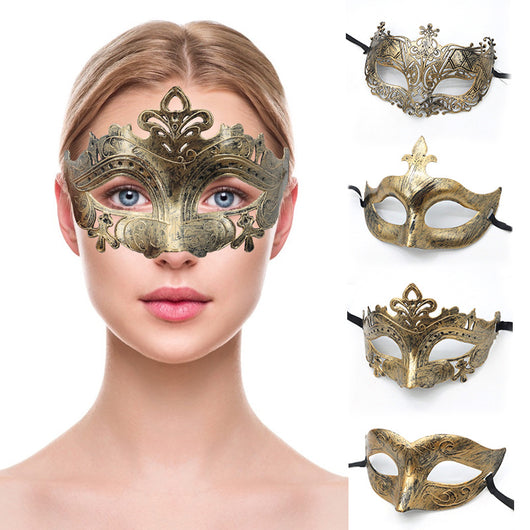 Máscara Vintage Prince de Cabeza Plana para Fiesta de Halloween - Image 23