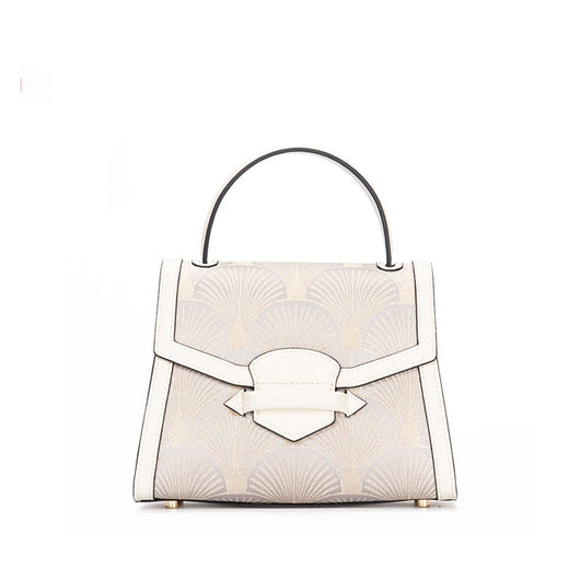 Bolso de Cuero con Bordados de Estilo Chino Tradicional - Image 11