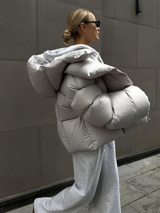 Abrigo Acolchado de Algodón para Mujer - Diseño Fashion Bread - Image 11