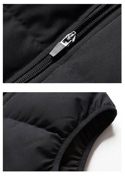 Chaleco Acolchado Talla Grande con Cuello Mao - Image 14