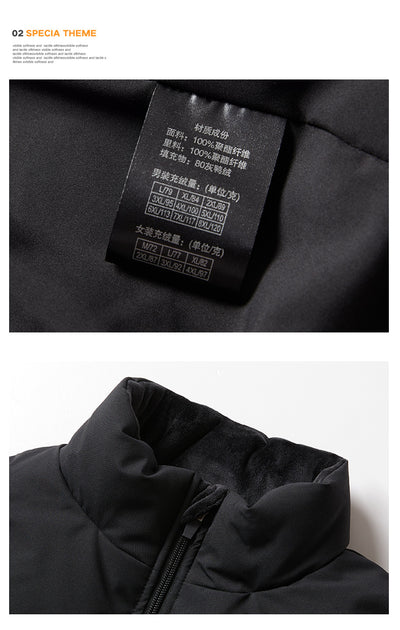 Chaleco Acolchado Talla Grande con Cuello Mao - Image 15
