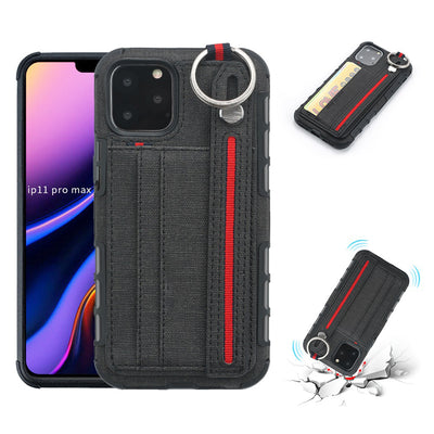 Funda para móvil con correa de cuero y protección premium - Image 19