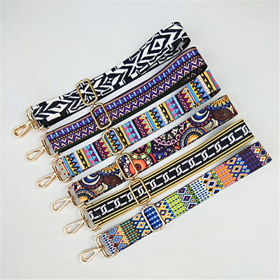 Bolso Bandolera Étnico con Correa Ancha Ajustable - Image 14