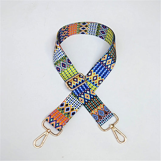 Bolso Bandolera Étnico con Correa Ancha Ajustable - Image 16