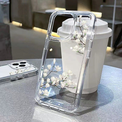 Funda Soft para Celular con Diseño de Flores de Magnolia - Image 11