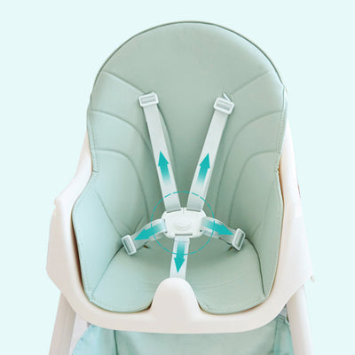 Silla de Comedor Infantil Ajustable y Portátil en Polipropileno - Image 9