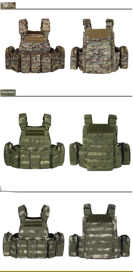 Chaleco Táctico Anfibio con Camuflaje para Operaciones al Aire Libre - Image 15