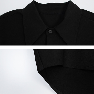 Camisa Blanca Manga Larga Estilo Coreano Sin Planchado - Image 18