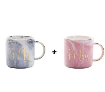Taza de Cerámica Marmolada Nórdica - Vaso para Café y Leche - Image 26