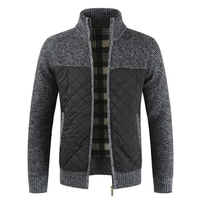 Cardigan Acolchado de Terciopelo para Hombre - Image 18
