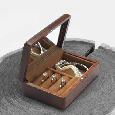 Caja Organizadora de Joyas Portátil para Viajes