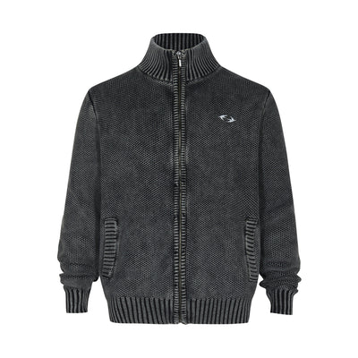 Suéter Cuello Alto con Cierre Frontal - Cardigan Tejido Premium - Image 14