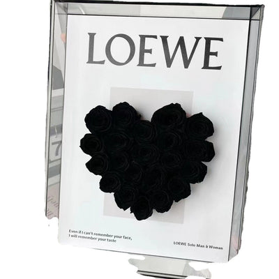 Caja de Regalo Flores Eternas Qixi Love - Acrílico Preservado - Image 8