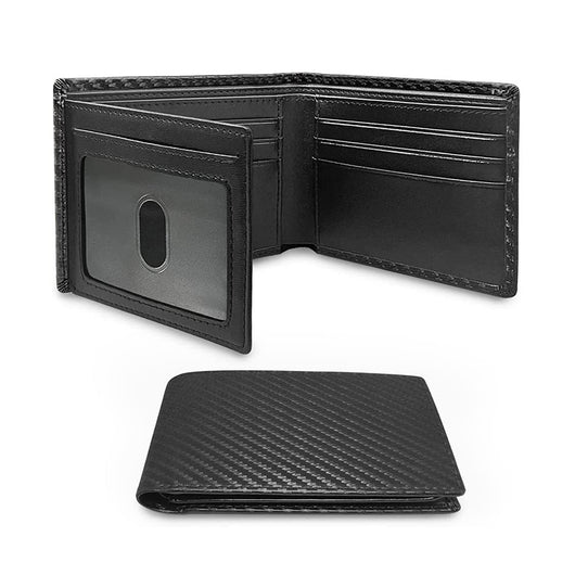 Billetera Delgada Antimagética para Hombre con Fibra de Carbono y Múltiples Compartimentos - Image 10
