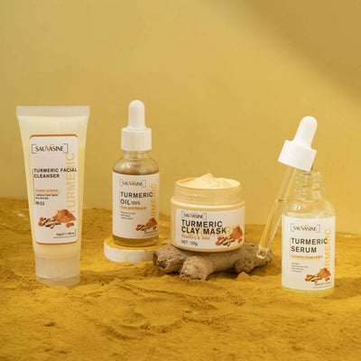 Kit Completo de Cuidado Facial con Cúrcuma - Rejuvenecimiento y Nutrición Profunda - Image 8