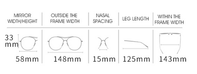 Black polarized sports sunglasses with a wrap-around frame and dark lenses, shown with five other color options. - Image 11