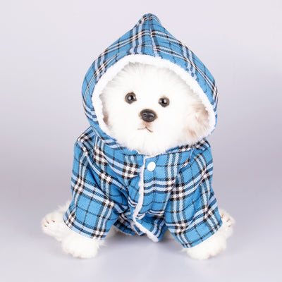 Suéter a Cuadros con Capucha para Perros - Image 10