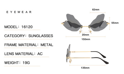 Gafas de Sol Degradado Colorido - Estilo Playa Viral Tendencia - Image 13