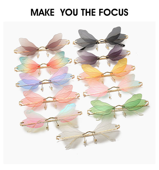 Gafas de Sol Degradado Colorido - Estilo Playa Viral Tendencia - Image 17