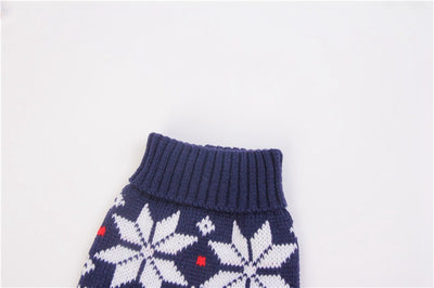 Ropa Navideña para Mascotas con Diseño de Reno, Hoja de Arce y Copo de Nieve - Image 25
