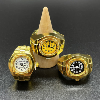 Reloj Anillo de Moda Creativo para Hombre y Mujer - Image 14