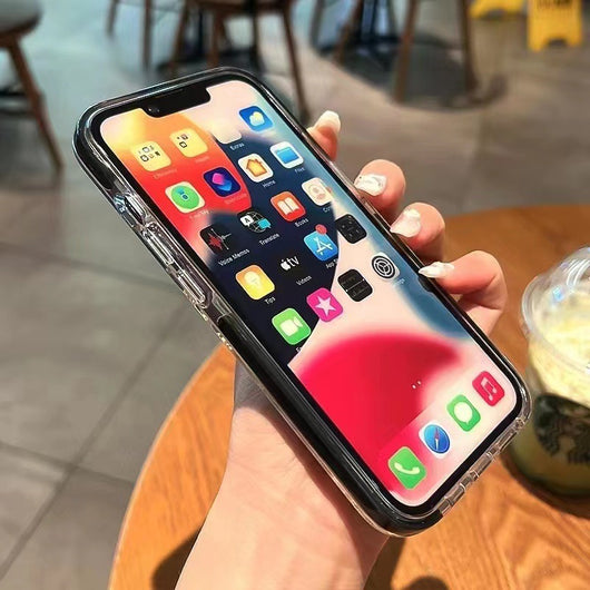 Funda Transparente con Patrón Diamante - Protección Anticaídas - Image 6