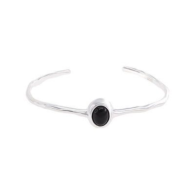 Pulsera de Aguamarina Elegante con Efecto Frío para Mujer - Image 5