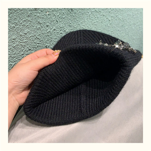 Gorro Cálido de Perlas para Mujer - Versátil y Elegante - Image 10