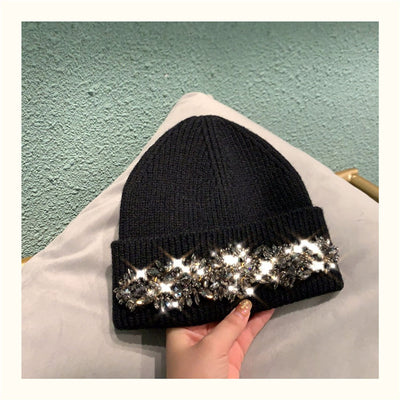 Gorro Cálido de Perlas para Mujer - Versátil y Elegante - Image 11