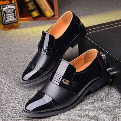 Zapatos de Cuero Formales con Detalles Recortados para Hombre - Image 14