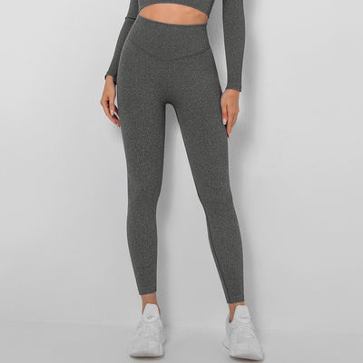 Leggins Yoga Sin Costuras Transpirables de Tejido Europeo y Americano - Image 14