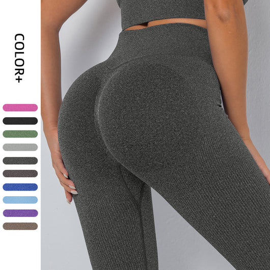 Leggins Yoga Sin Costuras Transpirables de Tejido Europeo y Americano - Image 15
