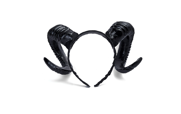 Diadema de Cuernos Grandes para Fiestas y Disfraces - Image 9