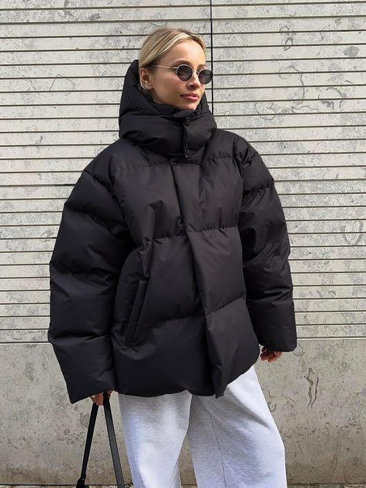 Abrigo Suelto de Algodón para Mujer - Chaqueta Cómoda y Versátil - Image 10