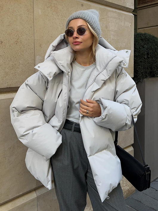 Abrigo Suelto de Algodón para Mujer - Chaqueta Cómoda y Versátil - Image 13