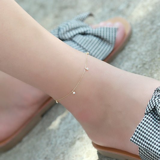 Pulsera de Tobillo Coreana Elegante Multiusos para Mujer - Image 2