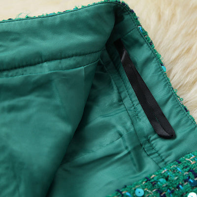 Traje Falda Entallada de Cintura Alta - Image 11