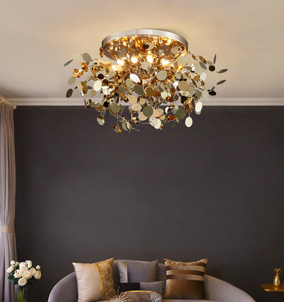 Lámpara Colgante Árbol de Hojas para Sala de Estar - Image 23