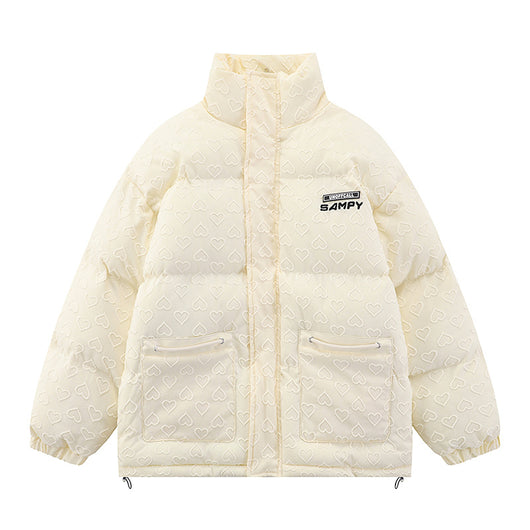 Abrigo Bread de Cuello Alto para Pareja - Otoño e Invierno - Image 8
