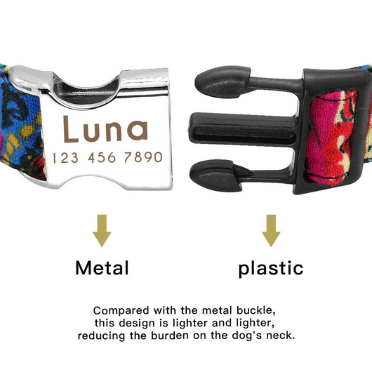 Collar Ajustable para Perros y Gatos con Placa de Identificación Personalizada - Image 33