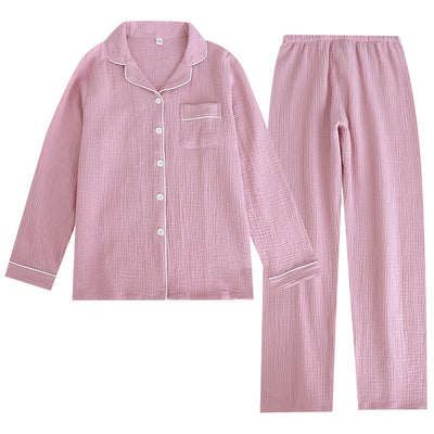 Pijama Largo de Algodón para Hombre y Mujer - Ajuste Cómodo y Suelto - Image 13