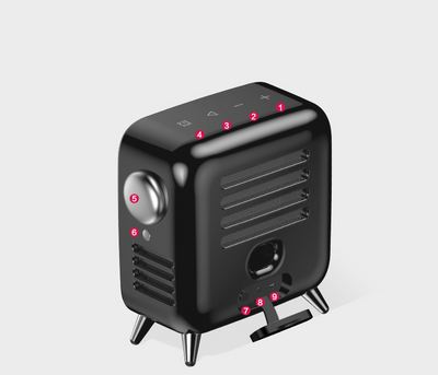 Reloj Despertador Pixel Bluetooth Divoom Dot Tone - Image 7