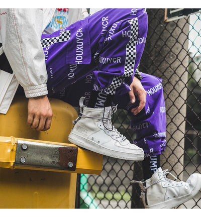 Pantalones de Moda Estampado Letras para Hombre - Comodidad y Estilo - Image 3