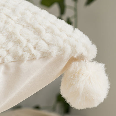 Funda de Almohada Terciopelo Loop Estilo Minimalista - Image 10