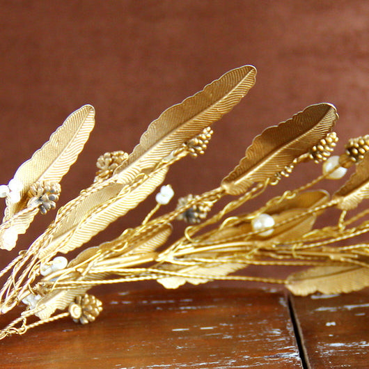 Tiara Nupcial Estilo Europeo Barroco Retro - Image 6