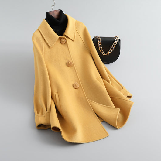 Abrigo de Lana Reversible Elegante para Mujer - Image 10