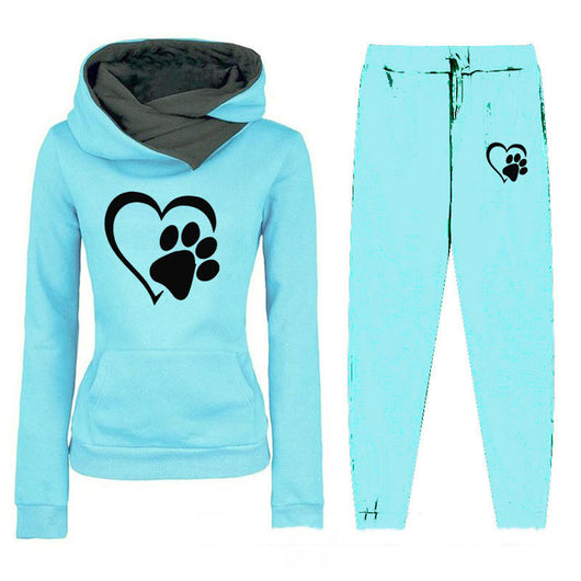 Conjunto de Buzo Casual para Mujer con Estampado de Corazones - Image 7