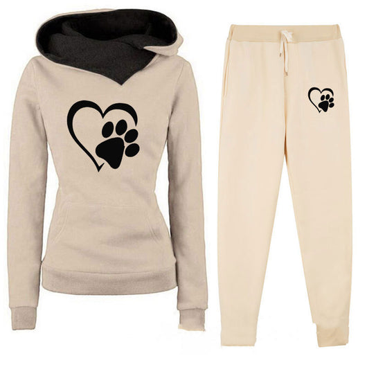 Conjunto de Buzo Casual para Mujer con Estampado de Corazones - Image 8