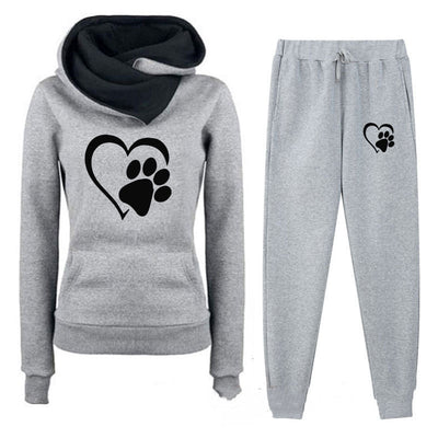 Conjunto de Buzo Casual para Mujer con Estampado de Corazones - Image 10