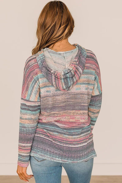 Blusa Casual de Cuello Redondo con Rayas Estampadas para Mujer - Image 14